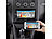 Creasono 2-DIN-DAB+/FM-Autoradio, Touchdisplay, Bluetooth, Freisprecher, 4x45 W Creasono