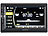 Creasono 2-DIN-DAB+/FM-Autoradio mit Farb-Rückfahrkamera Creasono