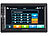 Creasono 2-DIN-DAB+/FM-Autoradio, Touchdisplay, Bluetooth, Freisprecher, 4x45 W Creasono 2-DIN-DAB+/FM-Autoradios mit Bluetooth und Video-Anschluss