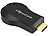 TVPeCee WLAN-HDMI-Stick für Miracast, Mirroring, AirPlay, Chromecast und DLNA TVPeCee 