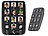 simvalley communications Senioren-Festnetz-Telefon mit 12 Foto-Schnellwahl-Tasten, Freisprecher simvalley communications Großtasten-Freisprech-Telefone (Festnetz)