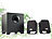 auvisio Aktives 2.1 Multimedia-Soundsystem MSX-210 auvisio 2.1-Lautsprecher-Systeme mit Subwoofer