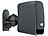 auvisio Kompakt-Halterung für Satelliten-Lautsprecher im 4er-Pack auvisio Wandhalterungen für Lautsprecher Boxen