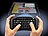 GeneralKeys Bluetooth-Tastatur QWERTZ mit Touchpad "MFT-380.mini" (refurbished) GeneralKeys Mini-Bluetooth-Tastatur mit Mäuse-Steuerungen