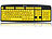 GeneralKeys Komfort-Tastatur mit kontraststarken Großschrift-Tasten GeneralKeys