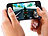 Callstel Joystick für Smartphones & Co mit kapazitivem Touchscreen Callstel Touchscreen-Joysticks