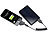 revolt Solar-Powerbank mit 4.000mAh für iPad, iPhone, Navi, Smartphone revolt USB-Solar-Powerbanks
