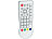 Portally-TV Fernbedienung für tragbaren DVB-T-Fernseher PX-2200/4200