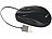 GeneralKeys Optische Mini-Maus mit 1000 dpi und ausziehbarem USB-Kabel