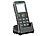 simvalley MOBILE Bequeme Tisch-Ladestation für Notruf-Handy "XL-959" simvalley MOBILE Notruf-Handys