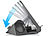 Xystec 5in1: Notebook-Sound- & Workstation, Netzteil, Drehteller, Hub Xystec