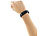 newgen medicals Bluetooth-4.0-Fitness-Armband FBT-55.w mit Nachrichten-Anzeige newgen medicals Fitness-Armbänder mit Bluetooth und Nachrichtenanzeigen