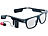 simvalley MOBILE Smart Glasses SG-100.bt (Versandrückläufer) simvalley MOBILE Brillenkameras