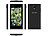 simvalley MOBILE Dual-SIM-Smartphone SP-144 QuadCore 4.5", Android 4.4 simvalley MOBILE Android-Smartphones