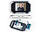 Somikon Digitale Türspion-Kamera mit 8,9-cm-Display, Versandrückläufer Somikon Türspion-Kameras mit Nachtsicht