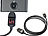 revolt Micro-USB-Lade- und Datenkabel mit LED-Ladestromanzeige, 1,2 m revolt Micro-USB-Kabel mit Spannungsanzeige