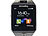 simvalley MOBILE Handy-Uhr & Smartwatch PW-430.mp mit Bluetooth 3.0 und Fotokamera simvalley MOBILE 
