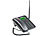 simvalley communications GSM-Tisch-Telefon mit SMS-Funktion und Akku (Versandrückläufer) simvalley communications 