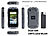 simvalley MOBILE Mini-Outdoor-Smartphone SPT-210 mit Dual-SIM (Versandrückläufer) simvalley MOBILE Android-Outdoor-Smartphones