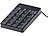 GeneralKeys Numerischer Ziffernblock / Keypad mit 19 Tasten, USB 2.0 GeneralKeys Ziffernblöcke