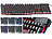 GeneralKeys Halbmechanische USB-Gaming-Tastatur, 7-farbig beleuchtet, wasserfest GeneralKeys Halbmechanische USB-Tastatur mit Beleuchtung