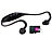 auvisio Kabelloser Sport-MP3-Player "CSX-710i" + 4 GB microSD auvisio Kopfhörer mit MP3-Player (Over-Ear)