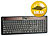 GeneralKeys Ultraschlanke Solar-Funk-Tastatur 2,4 GHz GeneralKeys Solar-Funktastaturen