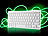 GeneralKeys Ultraschlanke Tastatur mit Bluetooth für iPhone, iPad & Co. GeneralKeys