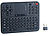 GeneralKeys Mikro-Multimedia-Funktastatur MFT-2620.TP mit Touchpad GeneralKeys Mini-Funktastaturen mit Touchpads