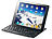 GeneralKeys Alu-Schutzcover inkl. Tastatur mit Bluetooth,  für iPad Air GeneralKeys iPad-Tastaturen mit Bluetooth