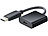 Display Port HDMI: auvisio Adapter DisplayPort-Stecker auf HDMI-Buchse
