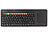 GeneralKeys Funk-Tastatur m. Touchpad, für Smart-TVs von Samsung u.v.m., PC, PS3/4 GeneralKeys Funktastaturen für Smart-TVs, PCs und Spielekonsolen