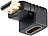 auvisio HDMI-Adapter Typ-A-Buchse auf Typ-A-Stecker, 270° gewinkelt auvisio HDMI-Adapter