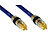 inLine Digitales Coax-Cinch-Kabel Audio 1-fach Stecker-Stecker vergoldet 0,5m inLine Koax-Cinch-Kabel (Audio)