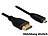auvisio Adapterkabel mini-HDMI-Stecker auf HDMI-Stecker, 1 m auvisio Mini-HDMI-Kabel