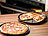CHG Pizza-Backbleche 2er-Set für knusprigen Pizzaboden antihaftbeschichtet CHG Pizza-Backbleche