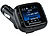 auvisio Bluetooth-Freisprecher "Talk'n'Music PLUS" (refurbished) auvisio FM-Transmitter mit Blutooth Freisprecher