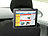 Callstel Universelle Kfz-Kopfstützen-Halterung für iPad und Tablet-PCs Callstel Tablet- & iPad Kfz Kopfstützen-Halterungen