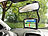 NavGear Schwanenhals-Navi-Halterung für den Auto-Rückspiegel NavGear