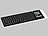 Innovative Designer-Tastatur für PC & Mac, mit iPhone-Dock USB-Tastaturen für PCs und Macs, mit iPhone-Dock