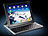 GeneralKeys Tasche für iPad 2&3, integrierte Bluetooth-Tastatur QWERTZ GeneralKeys iPad-Tastaturen mit Bluetooth