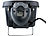 VisorTech 500-W-Halogenstrahler mit 5-MP-Kamera & Bewegungsmelder VisorTech Außen Überwachungskamera-Strahler (SD-Aufzeichnung)