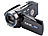 Somikon Full HD Camcorder DV-883.IR mit Infrarot-LED, HDMI 60fps (refurbished) Somikon Full-HD-Camcorder mit Touch-Screen und App-Steuerung