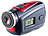 Somikon Wasserfeste HD-Mini-Action-Cam mit Tauchgehäuse (refurbished) Somikon Action-Cams HD