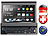 NavGear 1-DIN Android-Autoradio mit 7"-Navi DSR-N 210 Westeuropa NavGear 1-DIN Festeinbau-Navi / -Autoradios