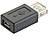 auvisio 2er-Set USB-2.0-Adapter von USB-A-Buchse zu Micro-USB-B-Buchse auvisio