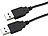 Meteorit USB-2.0-Kabel mit Stecker Typ A auf Stecker Typ A Meteorit USB-Kabel