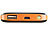 revolt Solar-Powerbank PB-50.s mit 5.000 mAh, Ladestand-Anz., 1x USB revolt USB-Solar-Powerbanks
