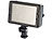 Somikon Foto- und Videoleuchte FVL-1420.d mit 204 Tageslicht-LEDs Somikon