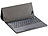 TOUCHLET Schutztasche mit BT-Tastatur für Tablets bis 240 x 170 x 8 mm TOUCHLET Android-Tablet-PCs (ab 9,7")